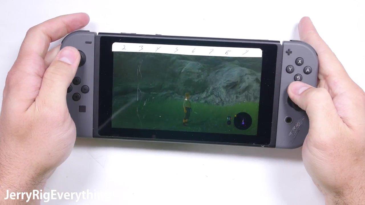 Nintendo Switch proves to be durable but scratchprone SlashGear
