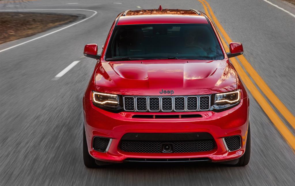Jeep Unveils 2018 Grand Cherokee Trackhawk With 707hp