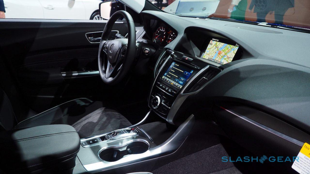 The 2018 Acura Tlx S Most Important Change Is Inside Slashgear Underneath It There S Acura Jog Dial Which Can Be Used To Navigate However The 7 Inch Screen Uses A New Capacitive Touchscreen Is Noticeably