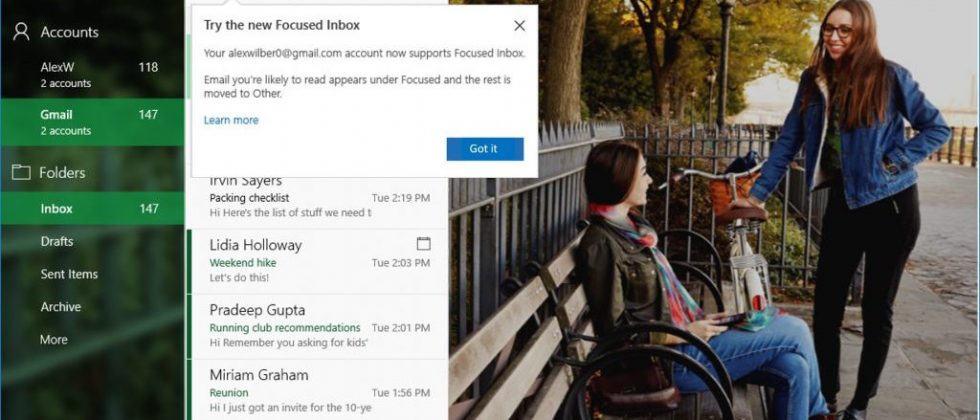 Windows 10 Mail and Calendar apps get Gmail support for advanced features