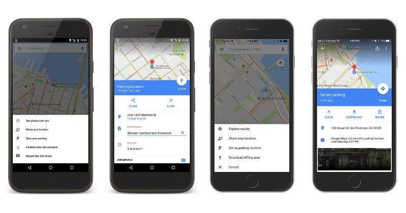 Google Map’s parking reminder feature is now rolling out