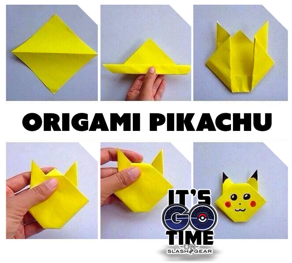 Origami Pokemon Yapımı Origami Pokemon Yapımı
