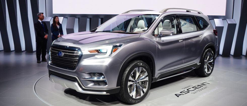 This Striking 7 Seat Concept Previews Subaru S Ascent Suv For 2018