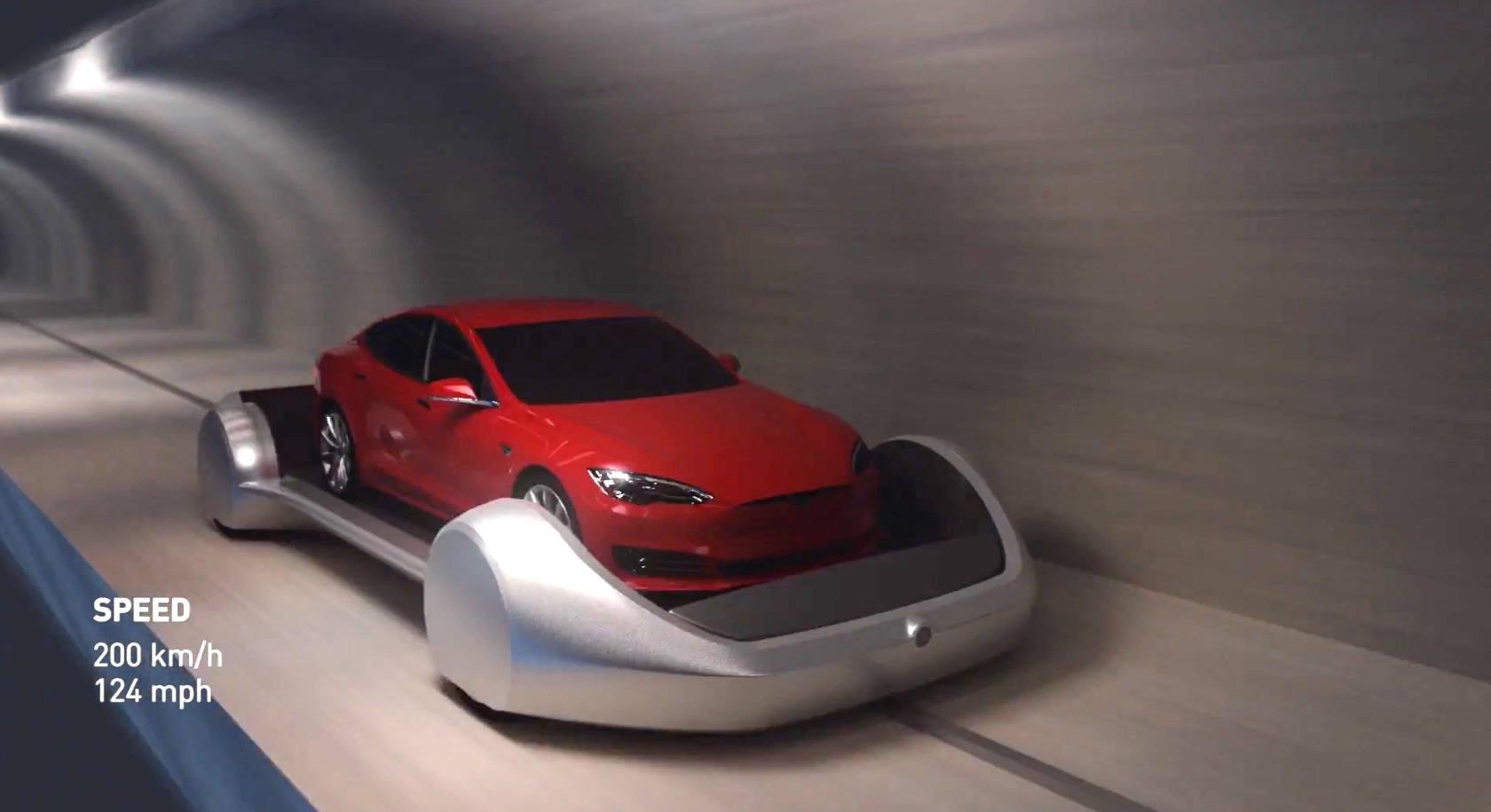 Watch Elon Musk�s incredible vision of &quot;Boring&quot; car