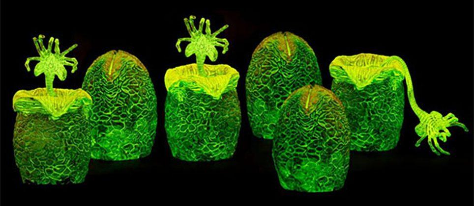 These glowing Alien Xenomorph eggs should be in your Easter basket