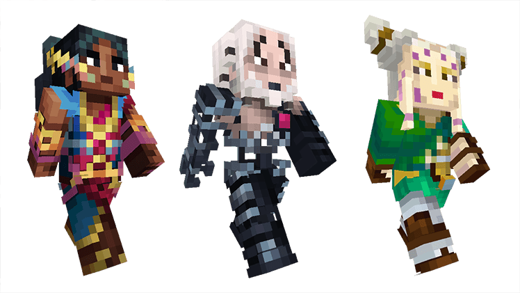 minecraft magic the gathering skin pack download