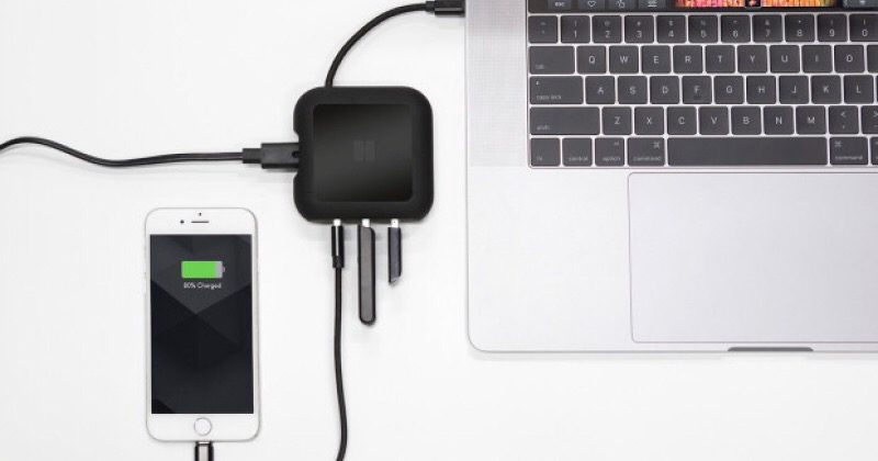 PowerUp is a charging and sync hub for MacBooks and more
