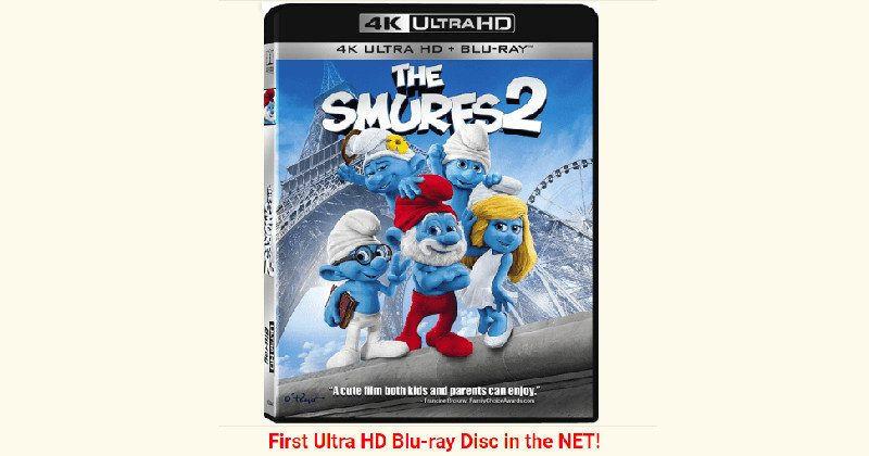 “Smurfs 2” is the first UHD Blu-Ray Disc to be pirated