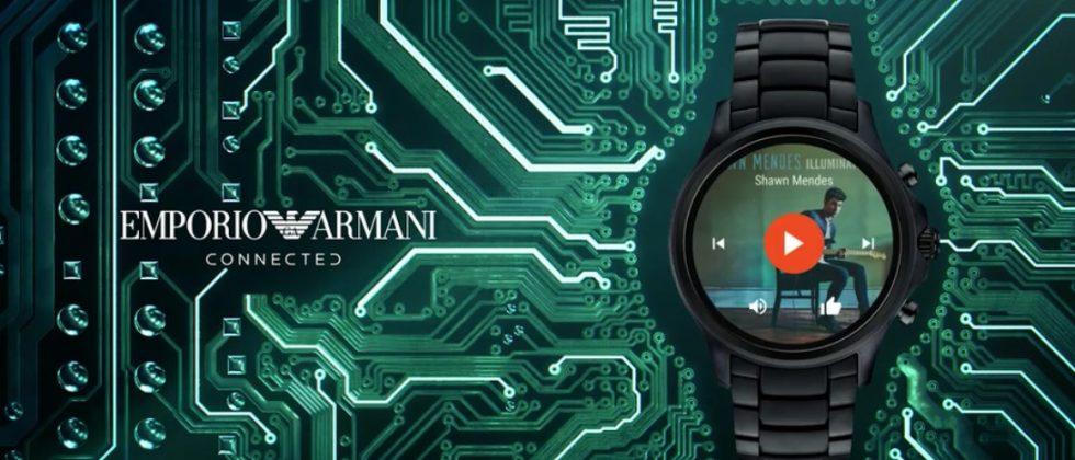Armani new Android Wear smartwatch will be available in September