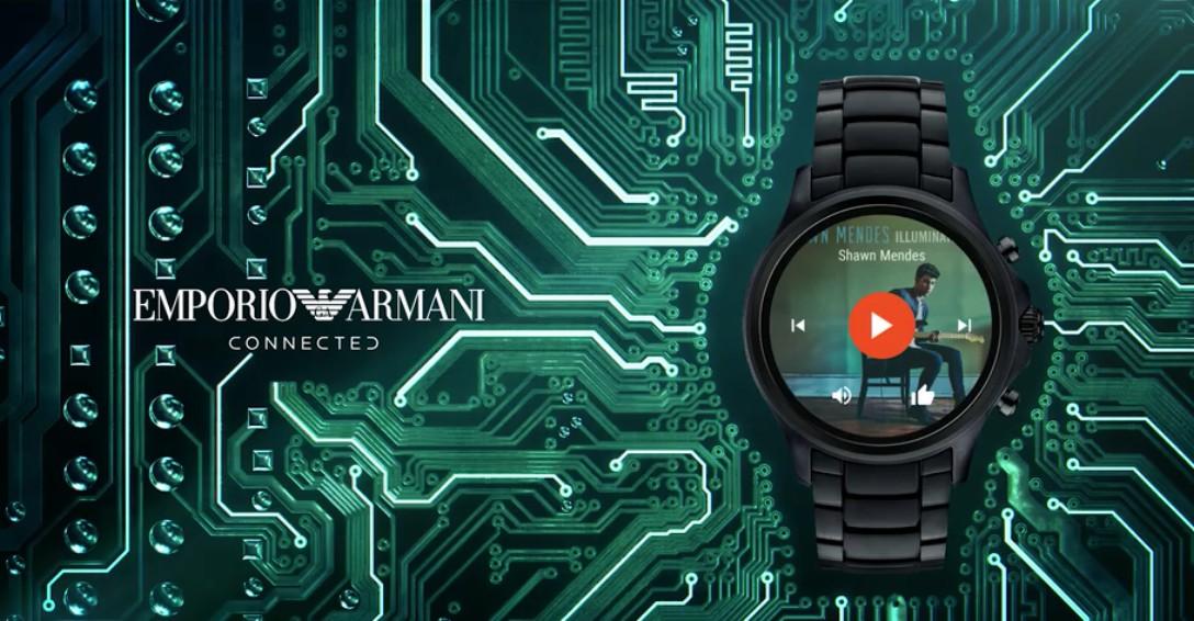 emporio armani android wear