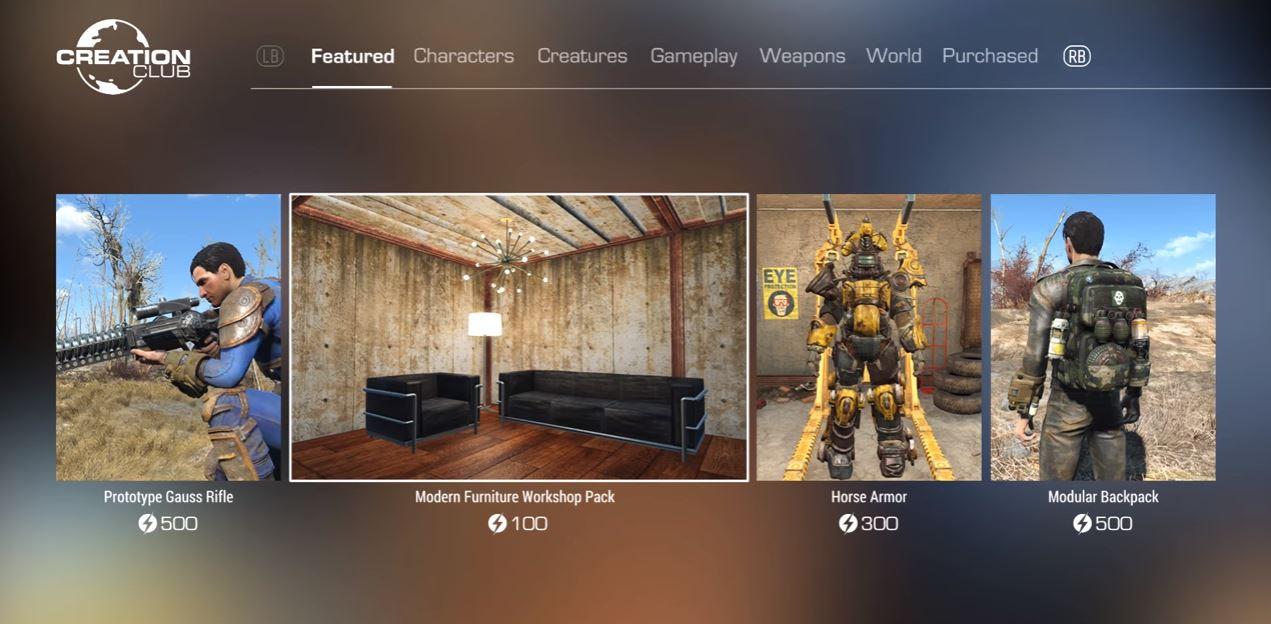 creation club paid mods creation club paid mods