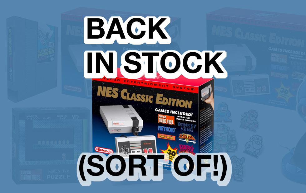 Nes Classic Edition Available Now From Thinkgeek With Details Slashgear