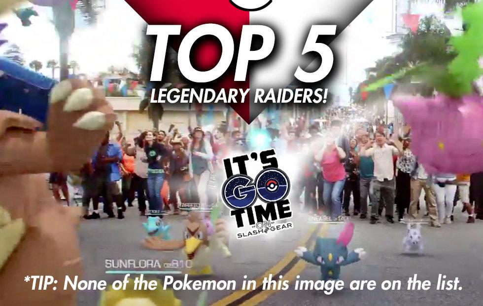 legendary raid pokemon go list