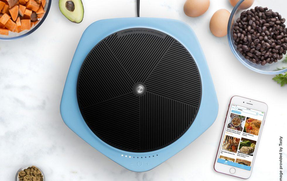 Tasty One Top smart cooktop works with companion recipe app