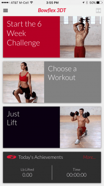 Bowflex 6 Week Challenge Chart And Workout Guide