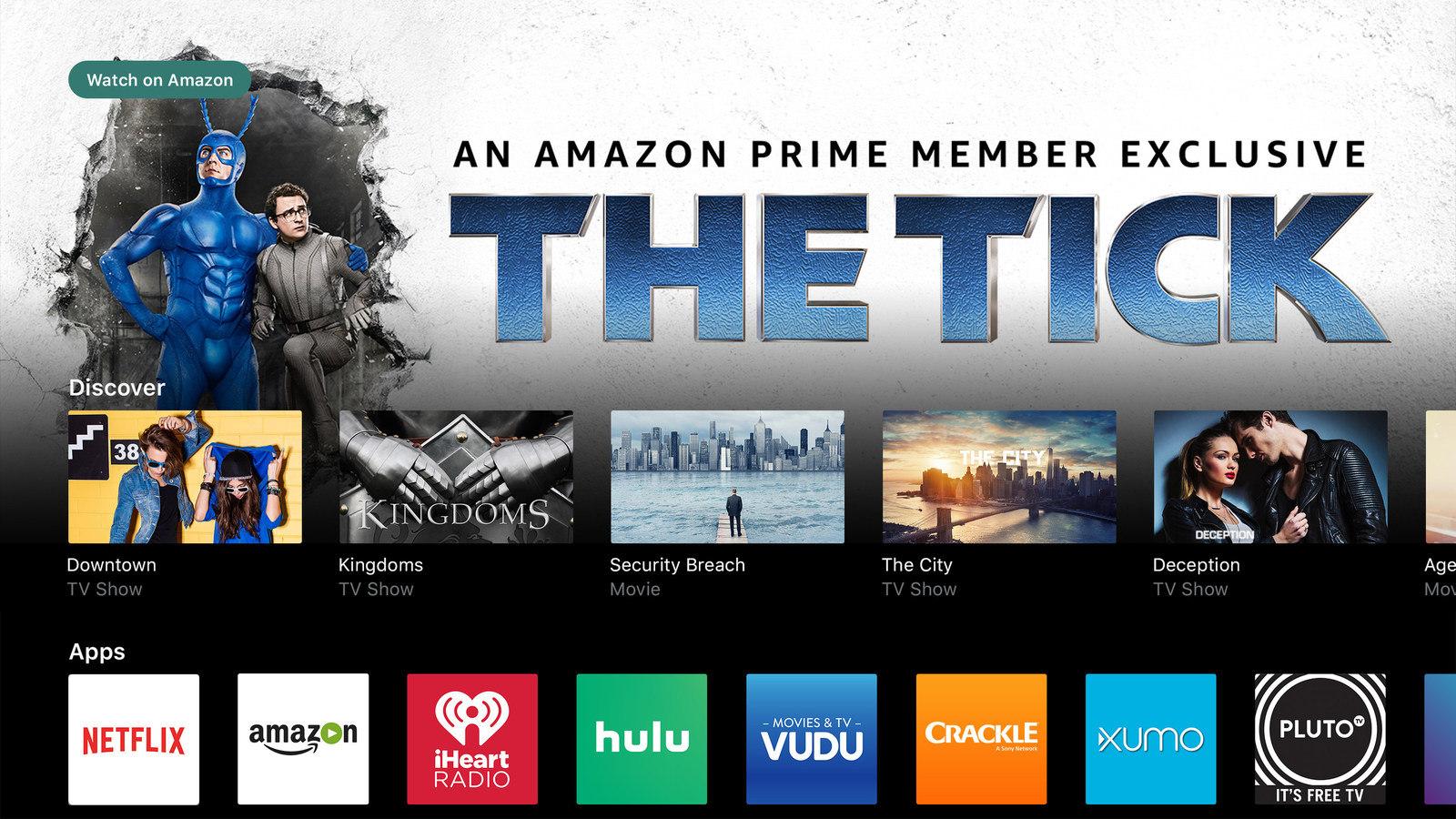 amazon prime and vizio smart tv