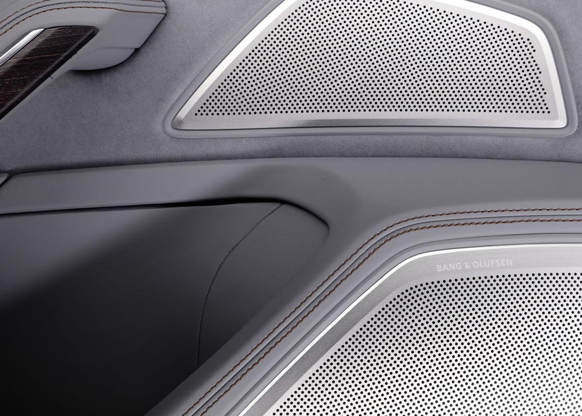 Audi A8 Bang & Olufsen Advanced Sound System Brings 3D Audio To Rear Seats