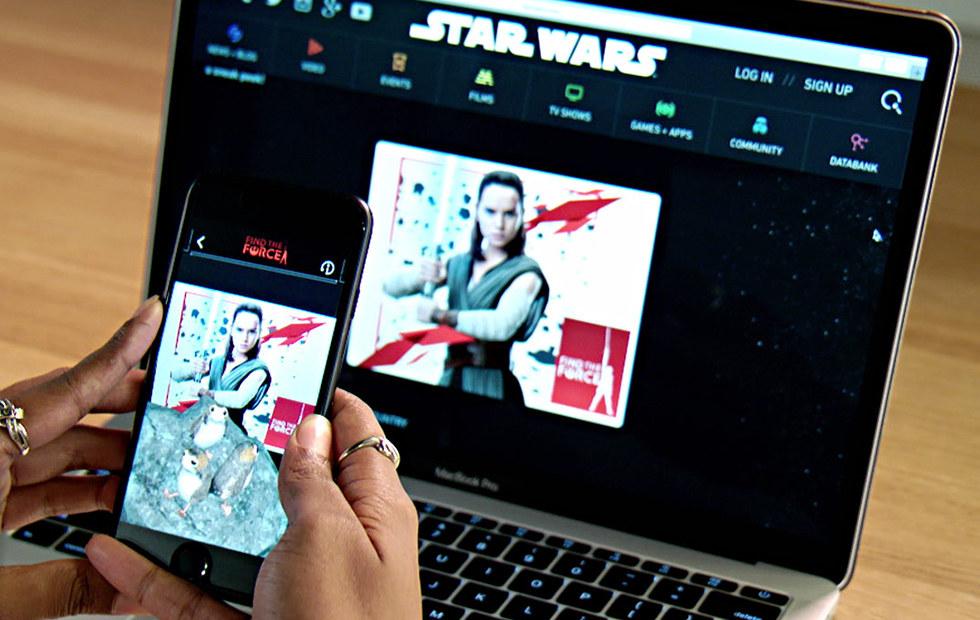 Star Wars Find the Force event is an augmented reality treasure hunt