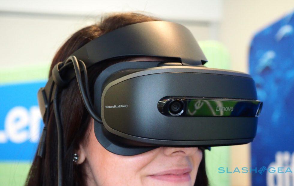 Lenovo Explorer Windows Mixed Reality Headset Hands On Slashgear