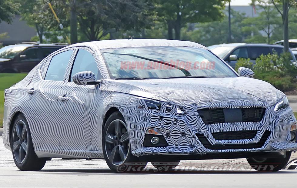 2019 Nissan Altima Spied In Mild Camo With Maxima Style