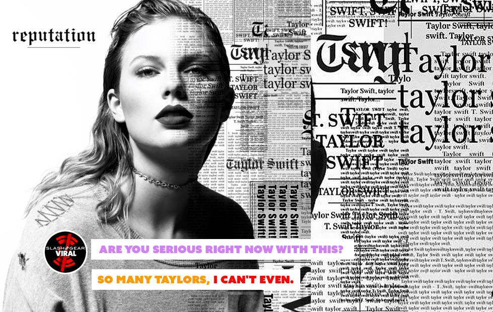 Taylor Swift’s Reputation album cover is a meme nightmare