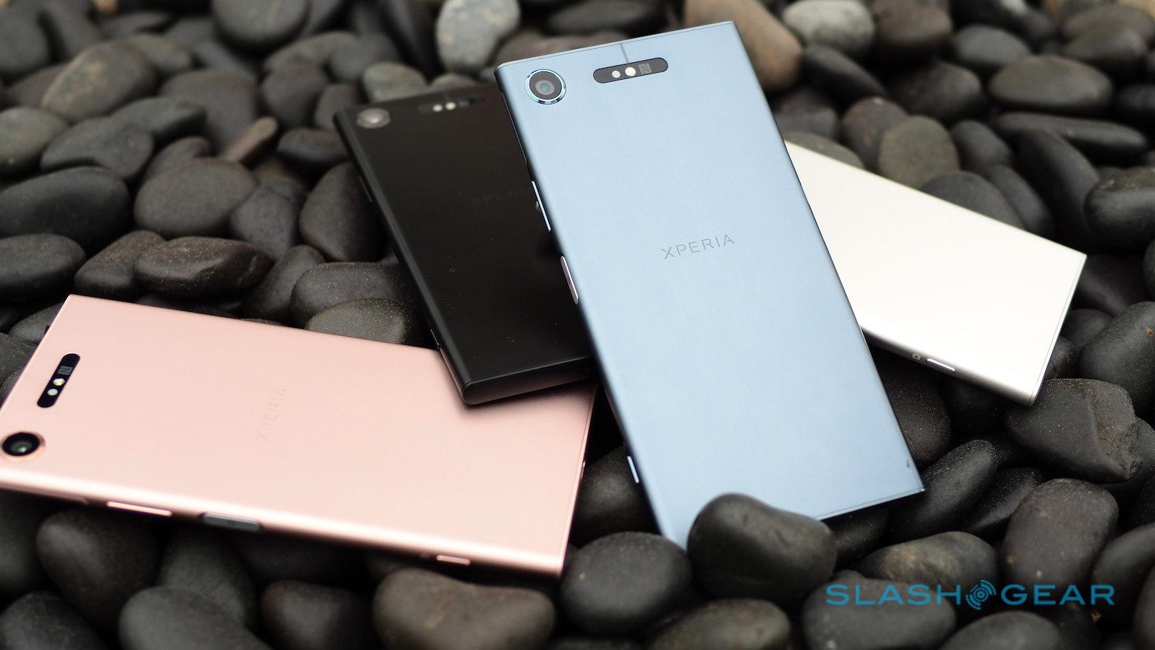 Sony Xperia Xz1 Hands On With Xz1 Compact Slashgear Sony Xperia Xz1 Hands On With Xz1 Compact Slashgear