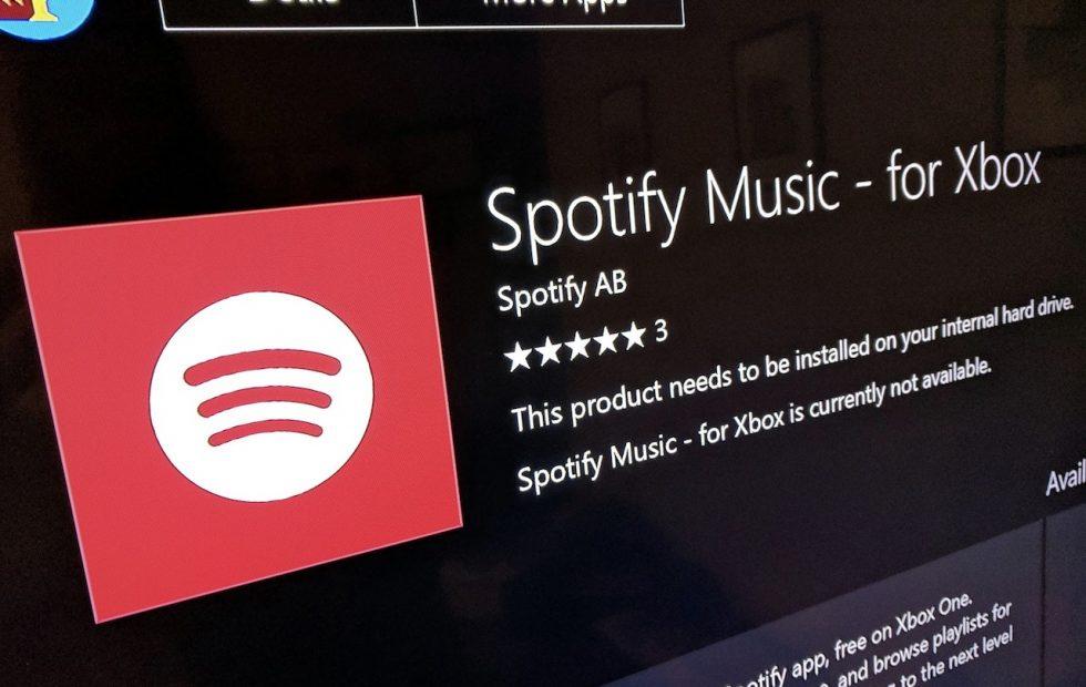 xbox one spotify premium