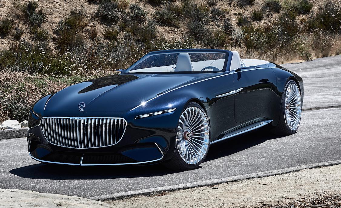 Vision MercedesMaybach 6 Cabriolet Is 20 Feet Of Electric DropTop