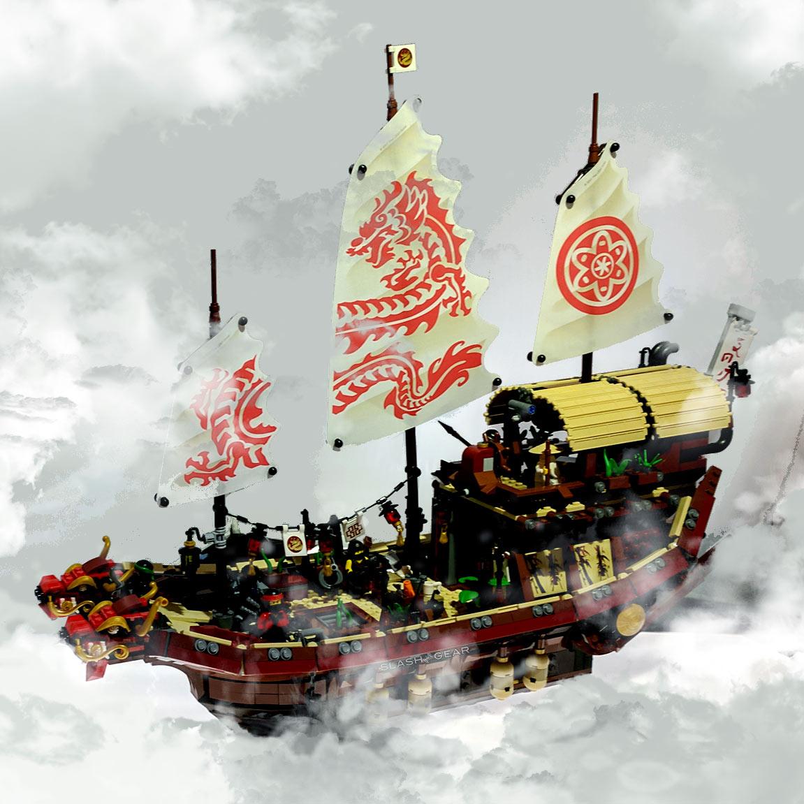 ninjago lego boat