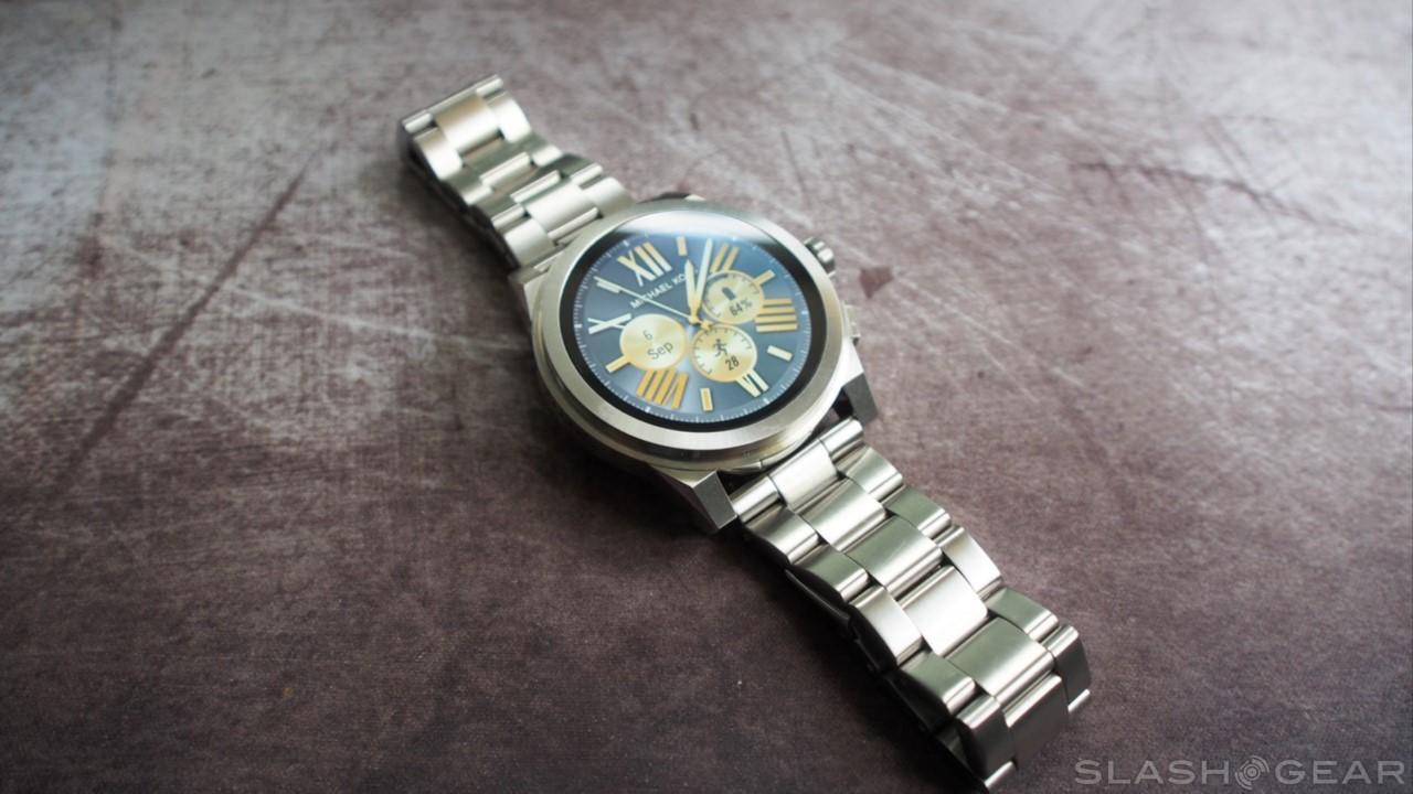 michael kors smartwatch step counter