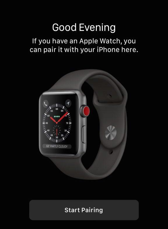 current apple watch ios