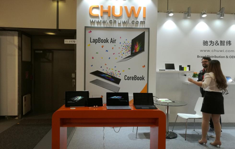 Chuwi LapBook Air, Hi9 Tablet, SurBook entice IFA 2017 crowd