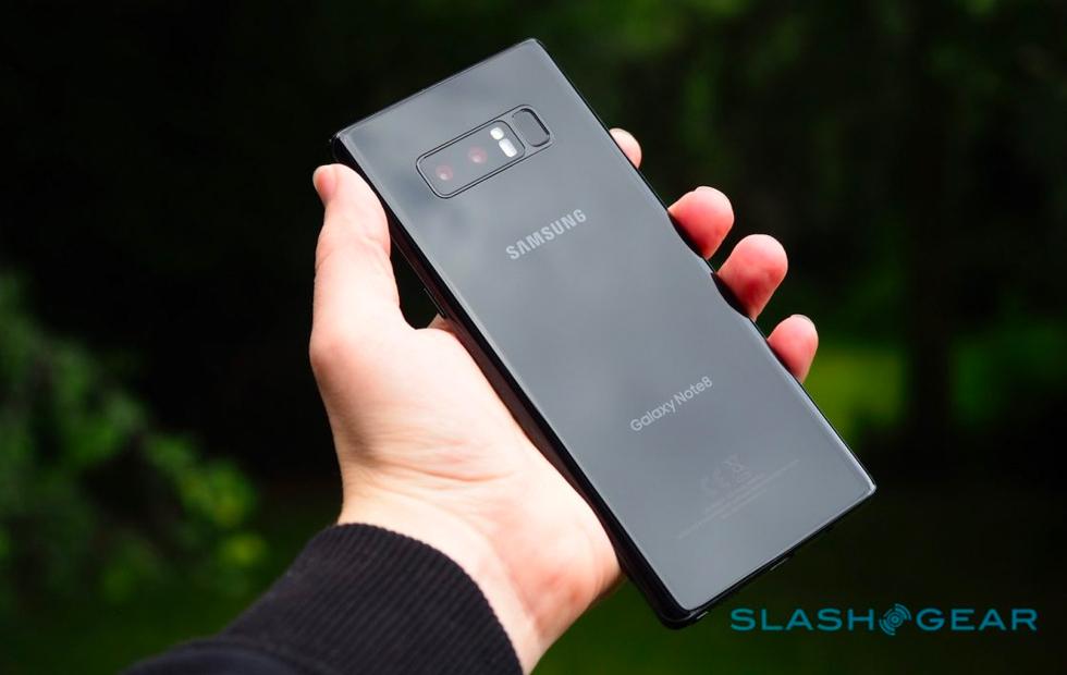 note 8 second
