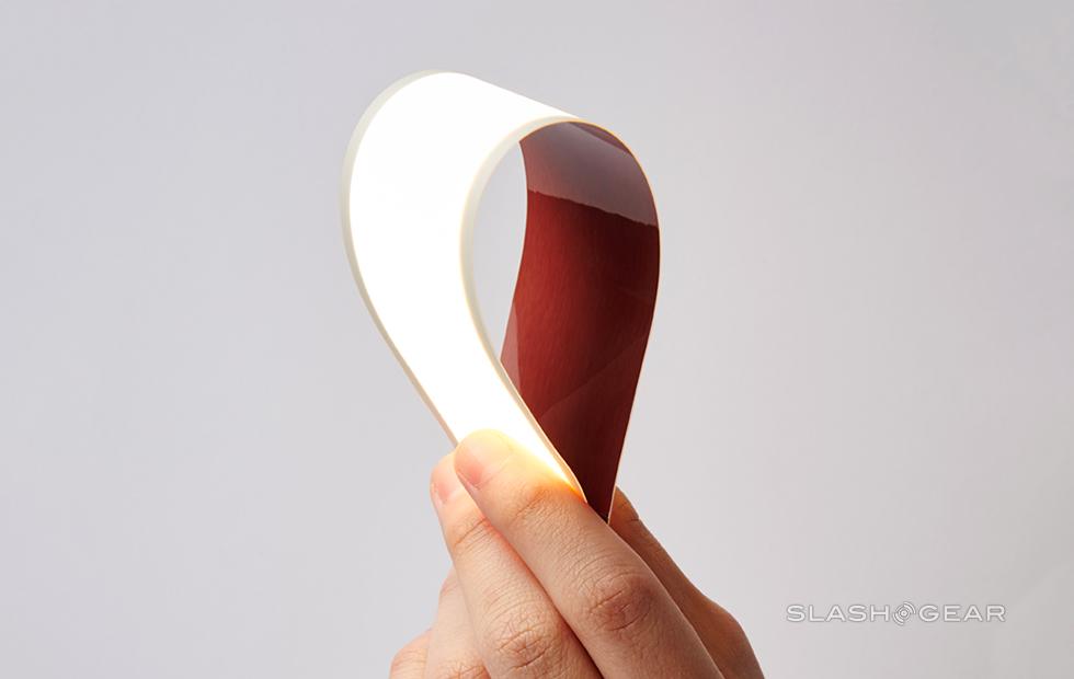 LG’s flexible OLED lamps aim to make lightbulbs obsolete