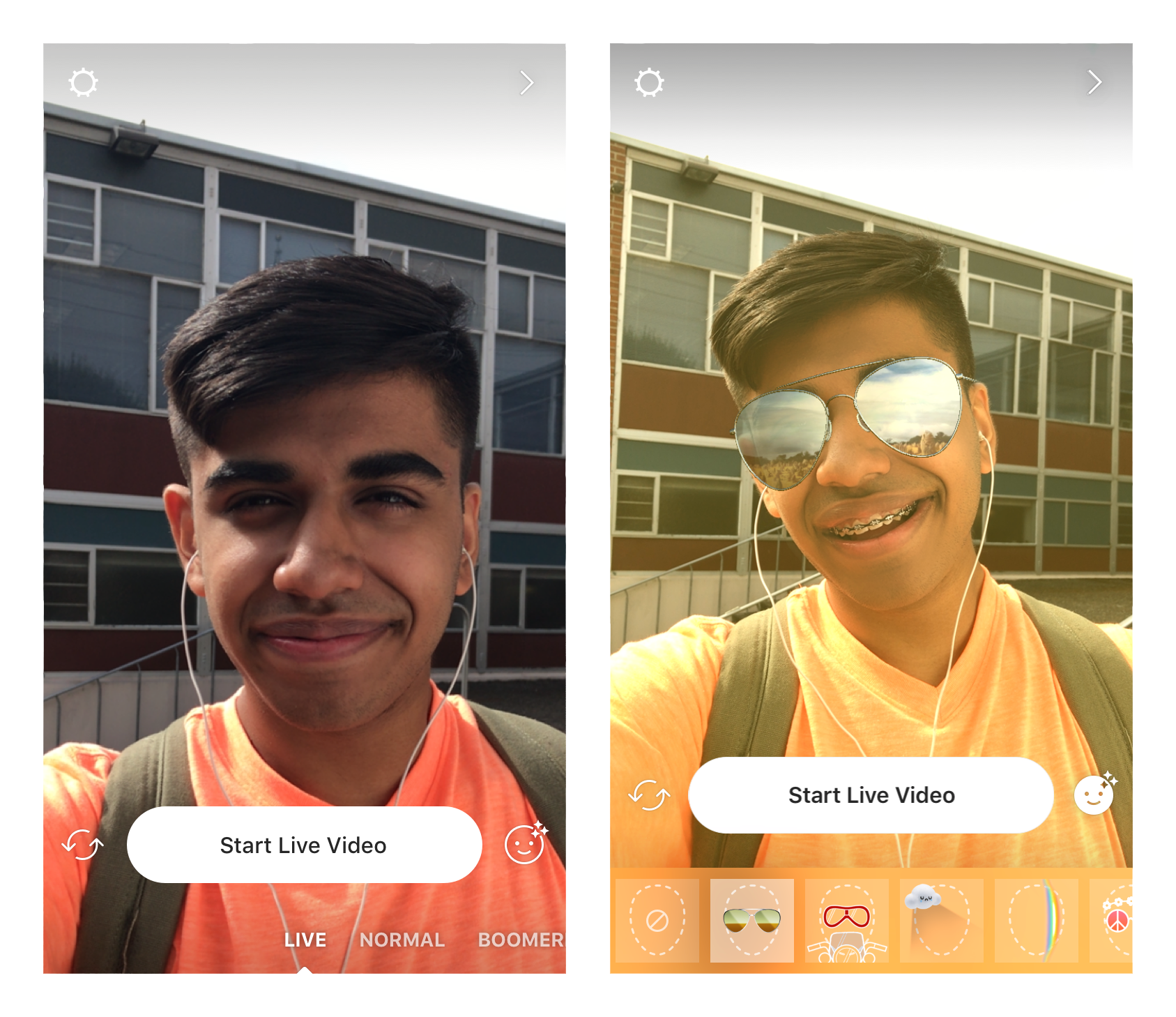 Instagram Live Video Face Filters Will Give Snapchat Deja Vu Slashgear Instagram Live Video Face Filters Will Give Snapchat Deja Vu Slashgear