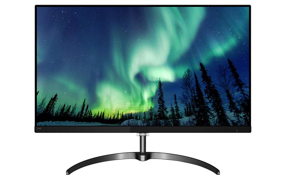 Philips 276E8FJAB QHD 27inch monitor slim bezels and bright colors
