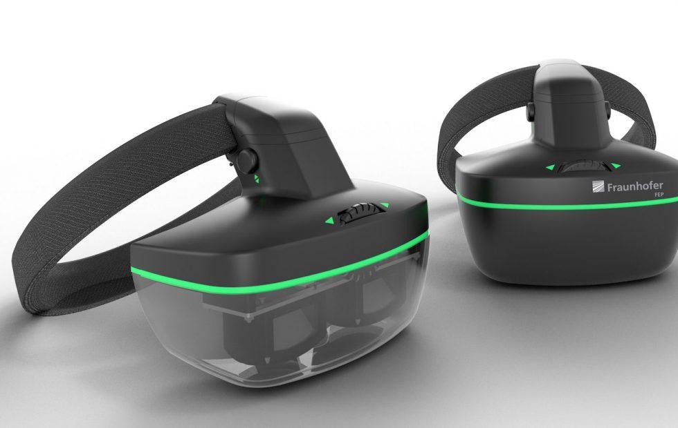 This AR headset bakes eye-tracking right into its OLED displays