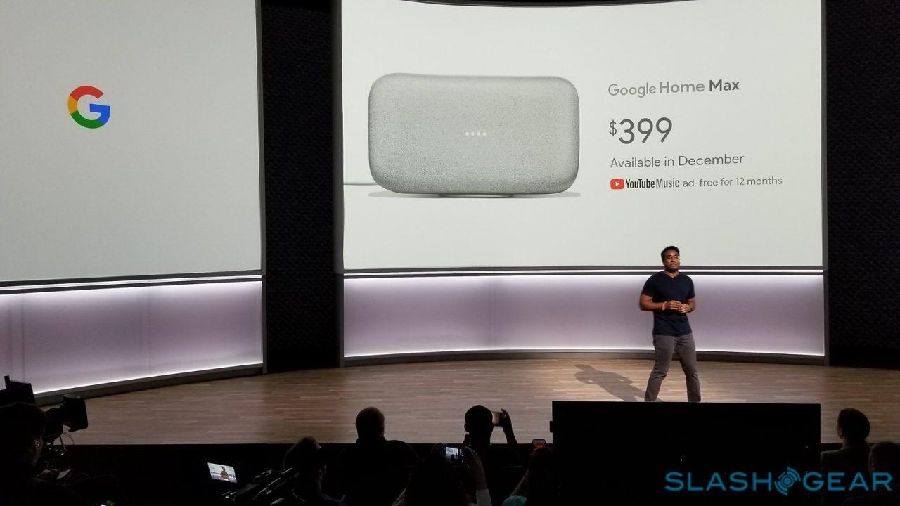 Google Home Max makes the Assistant blast music SlashGear
