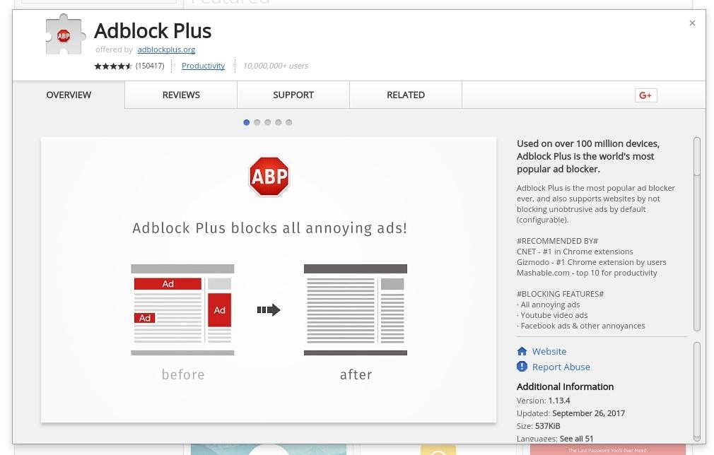 adblock plus not working on chrome adblock plus not working on chrome