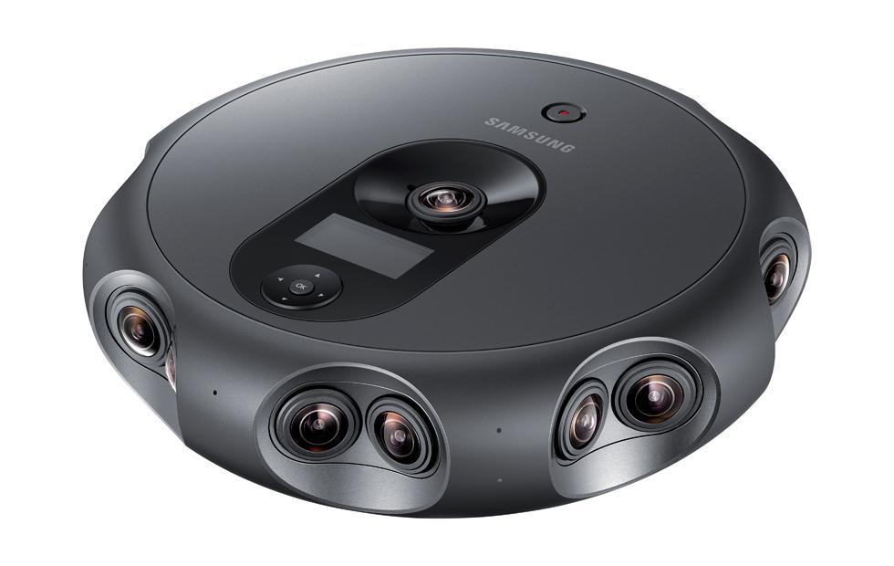 Samsung 360 Round has 17 lenses and captures 4K 3D streaming video