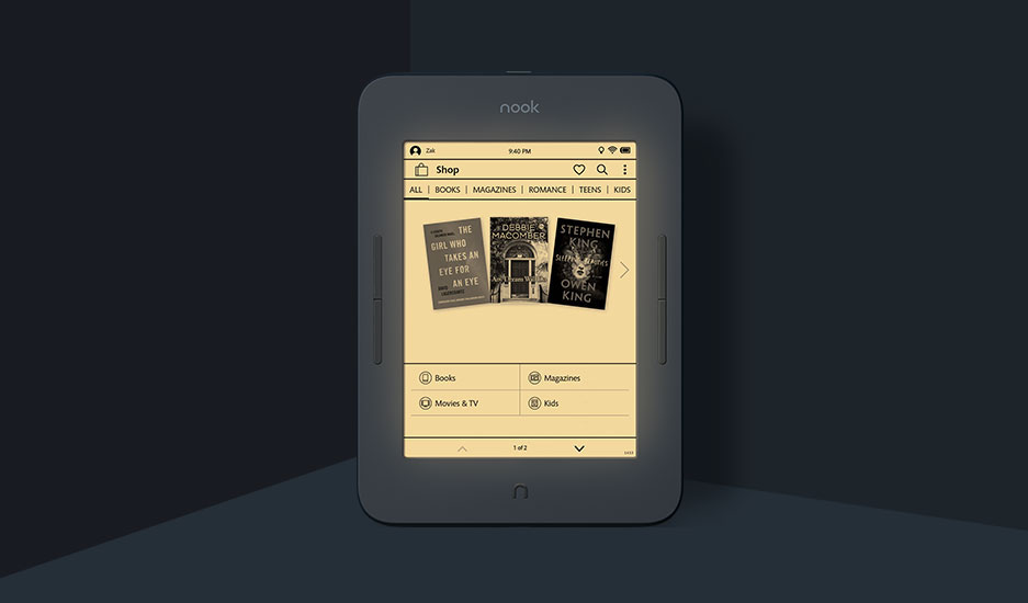 B&N NOOK GlowLight 3 takes on Kindle with new Night Mode