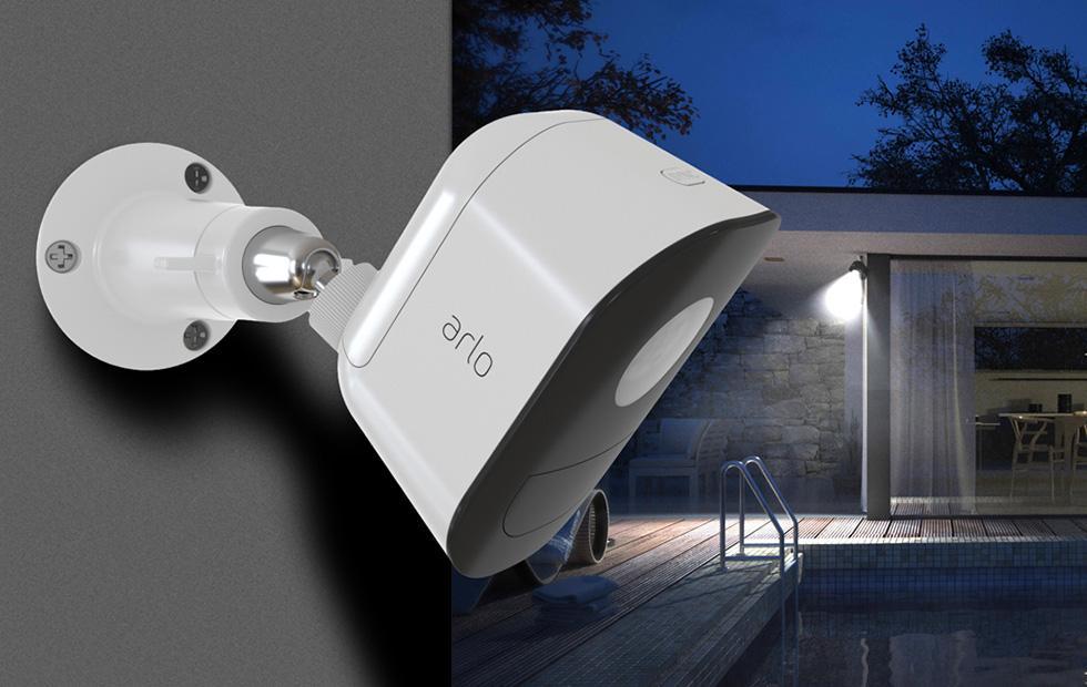 Netgear Arlo Security Light doubles as a security camera trigger