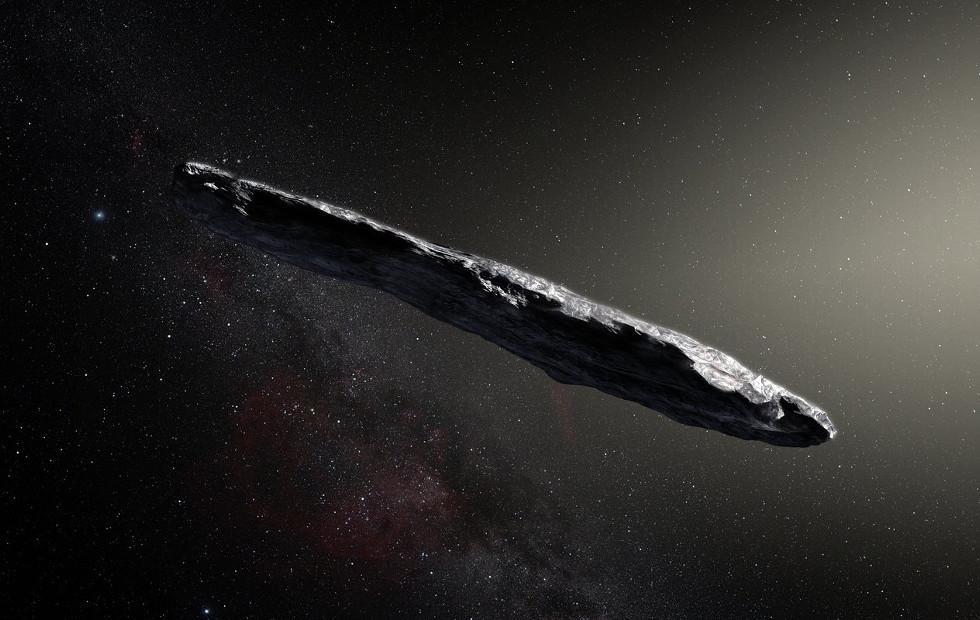 Our first interstellar visitor is a long, ominous asteroid