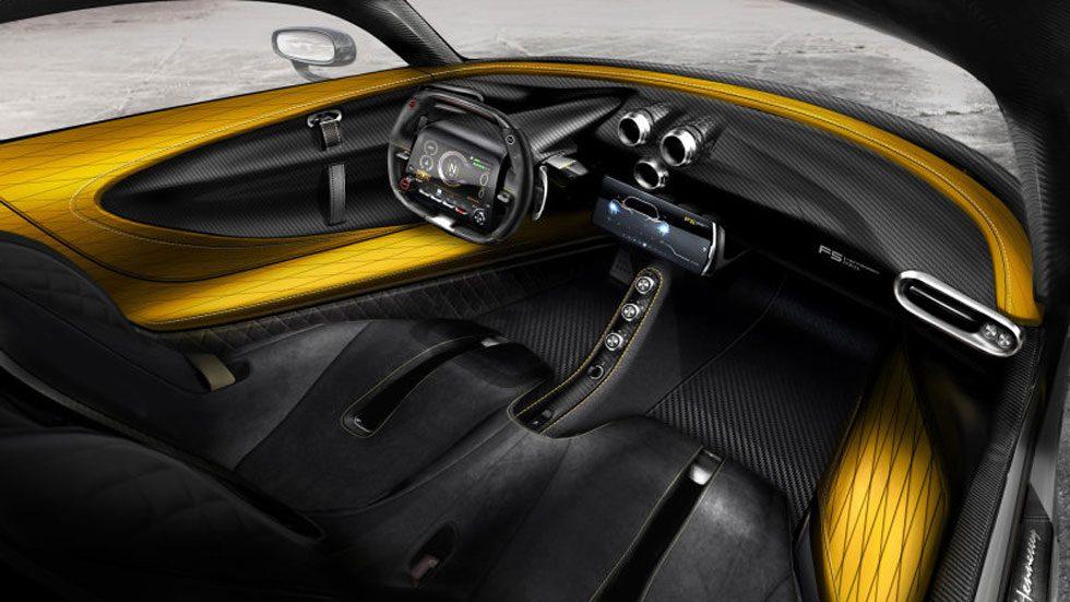 Hennessey Venom F5 Interior Looks Like A Comfy Place To Do