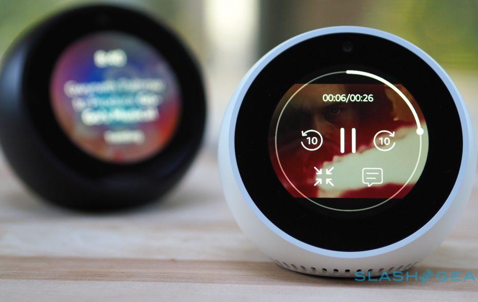amazon echo spot video