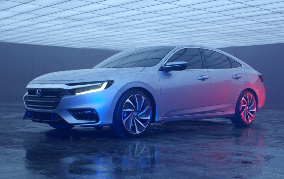 2019 Honda Insight Hybrid Gets A Slick Detroit Preview Slashgear 2019 Honda Insight Hybrid Gets A Slick Detroit Preview