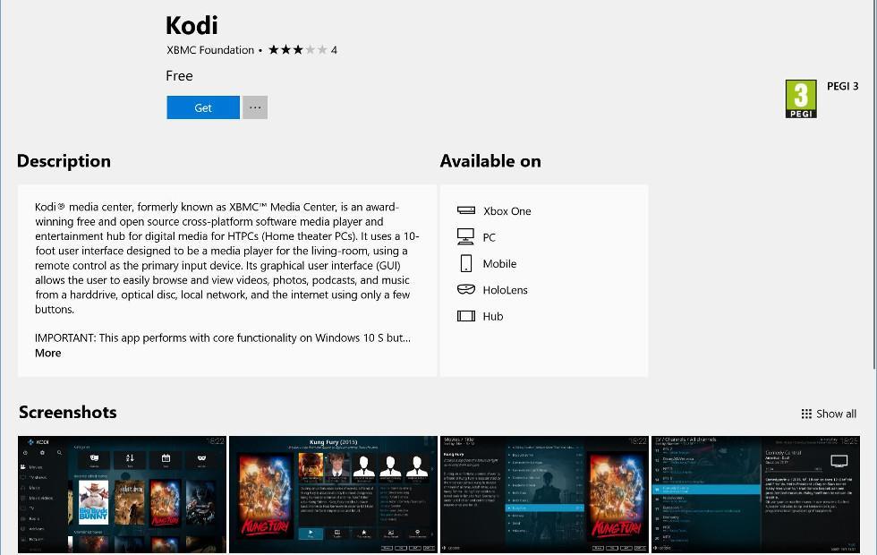 kodi on xbox