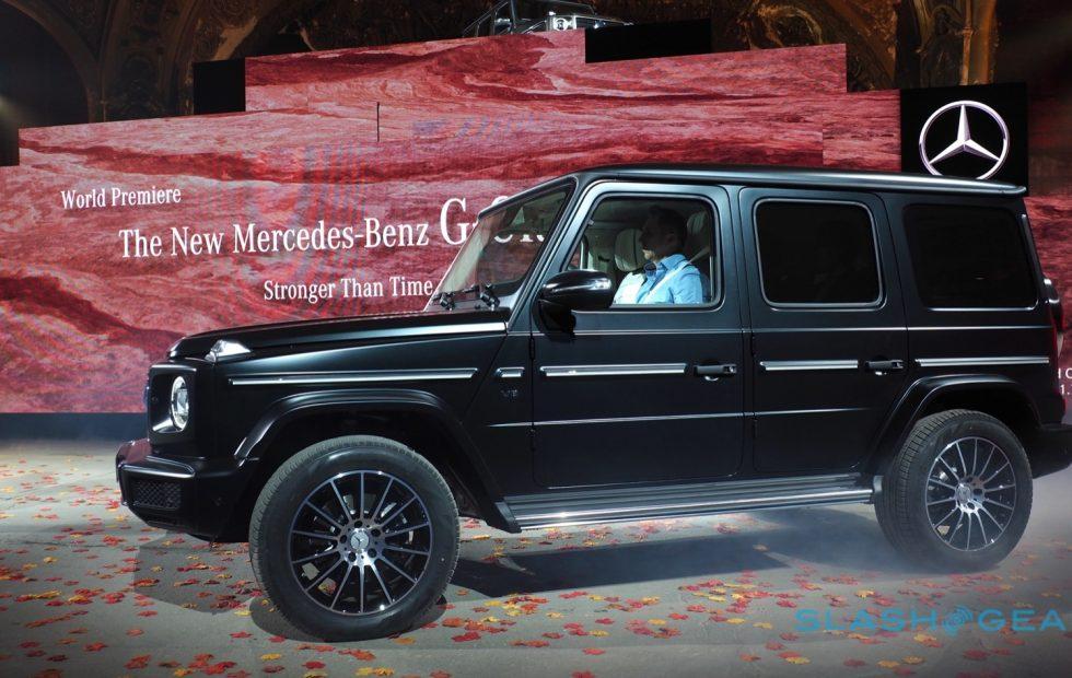 19 Mercedes Benz G550 Official Iconic Luxury Suv Goes High Tech Slashgear