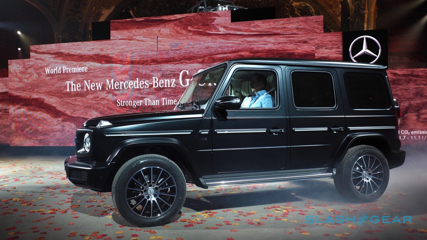 19 Mercedes Benz G550 Official Iconic Luxury Suv Goes High Tech Slashgear