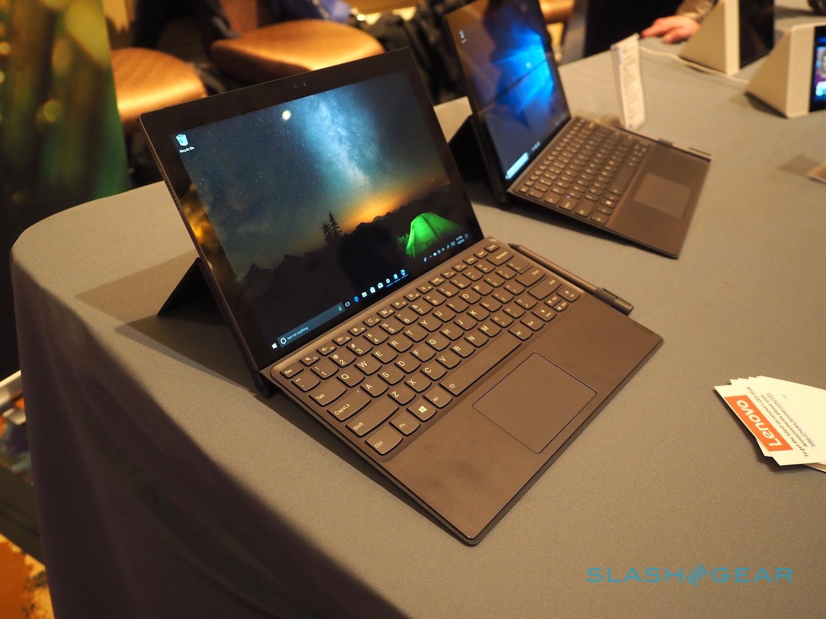 Lenovo Miix 630 Windows 10 On Arm 2 In 1 Debuts At Ces 18 Slashgear